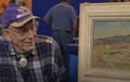Donald Bridell was quite pleased to hear while on &#x201c;Antiques Roadshow&#x201d; years ago that the painting at his side was worth at least $75,000