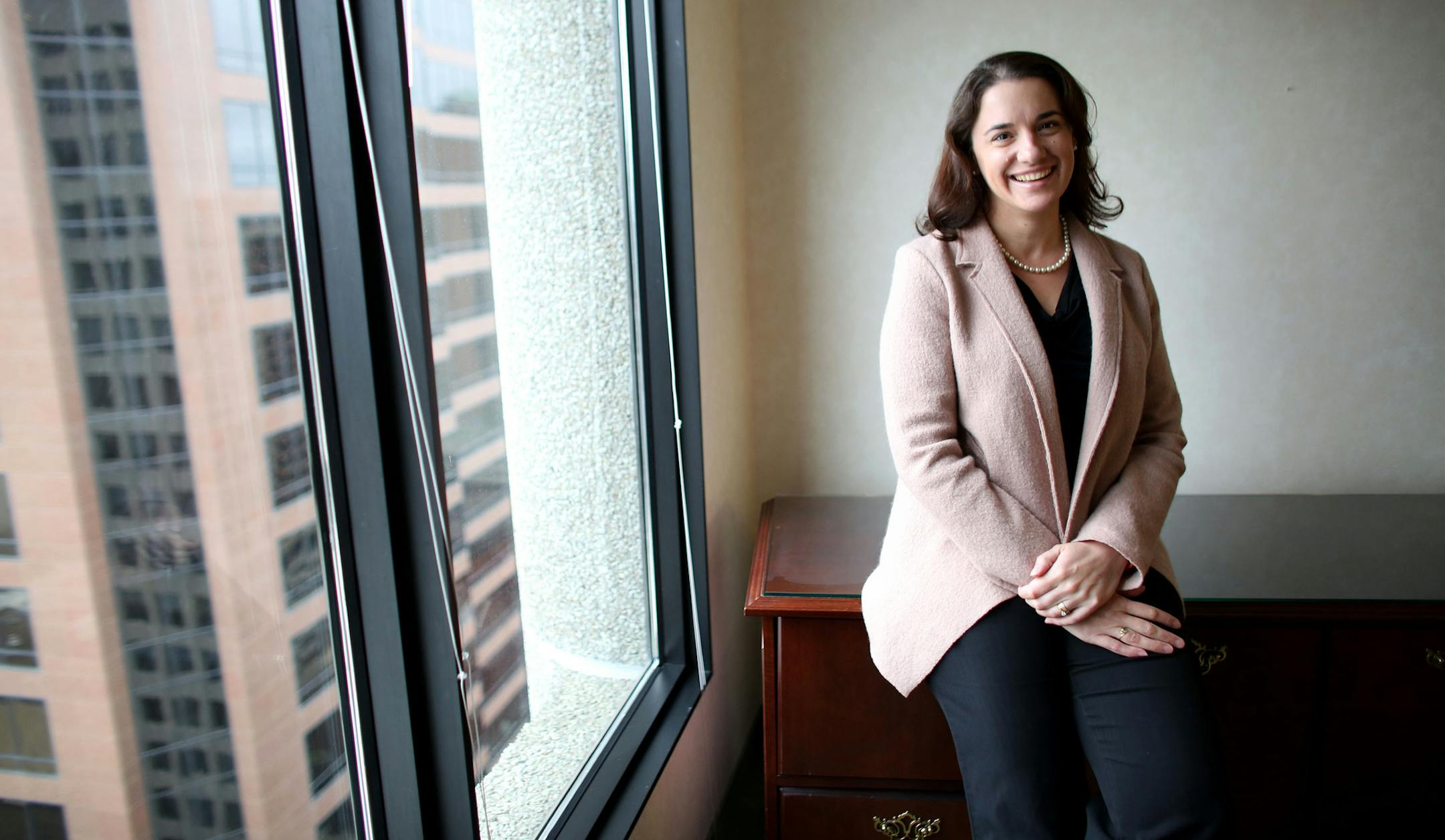Barbara Kristiansson, an attorney for Felhaber Larson specializes in selling the family cabin. ] (KYNDELL HARKNESS/STAR TRIBUNE) kyndell.harkness@startribune.com in St. Paul, Min., Wednesday, September 10, 2014.