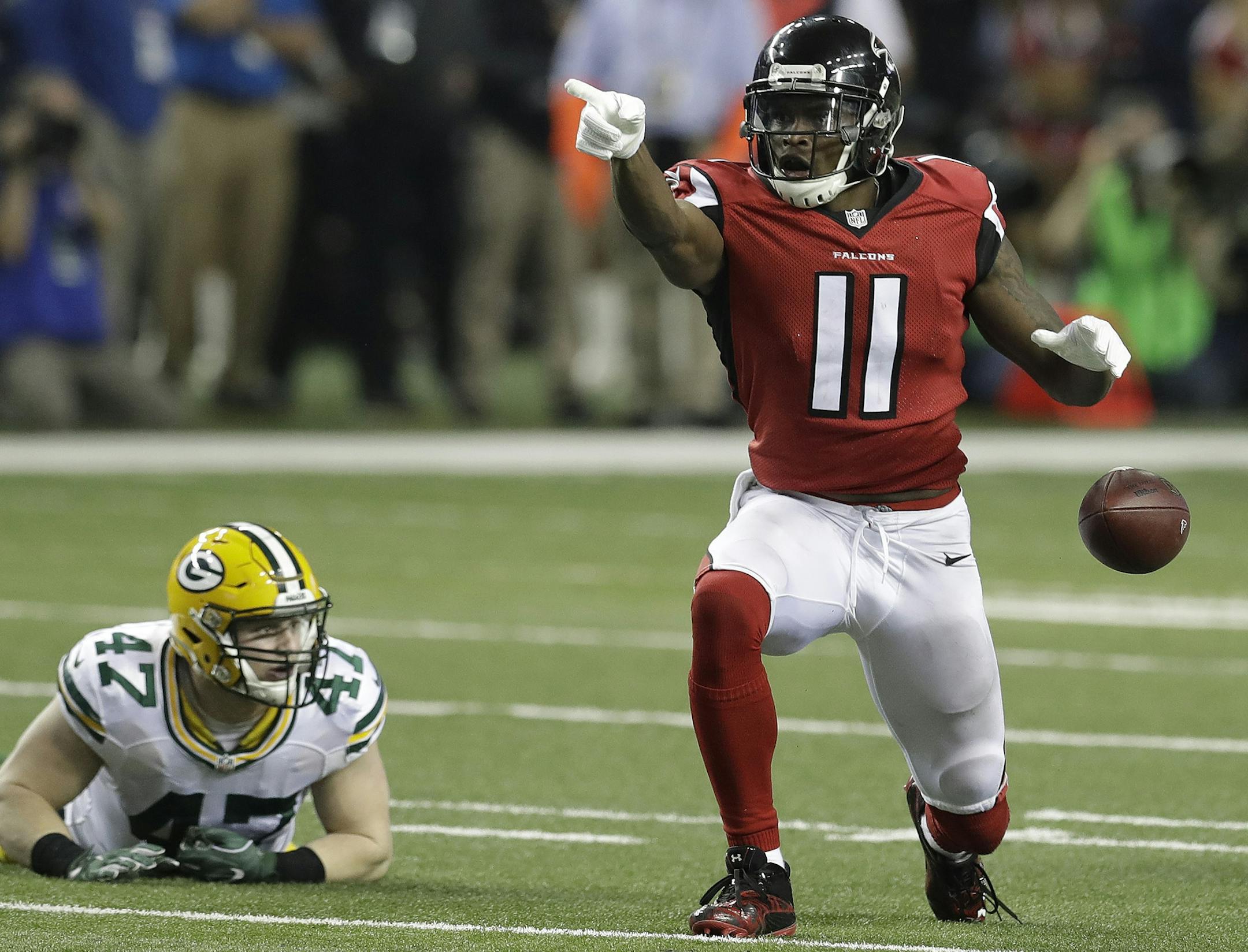 Atlanta spent five draft picks to move up from the 27th pick to the seventh pick in the first round of the 2011 NFL draft. The risky move paid off. Jones leads the NFL in receiving yards the past three seasons while none of the five picks surrendered to the Cleveland Browns stood out.