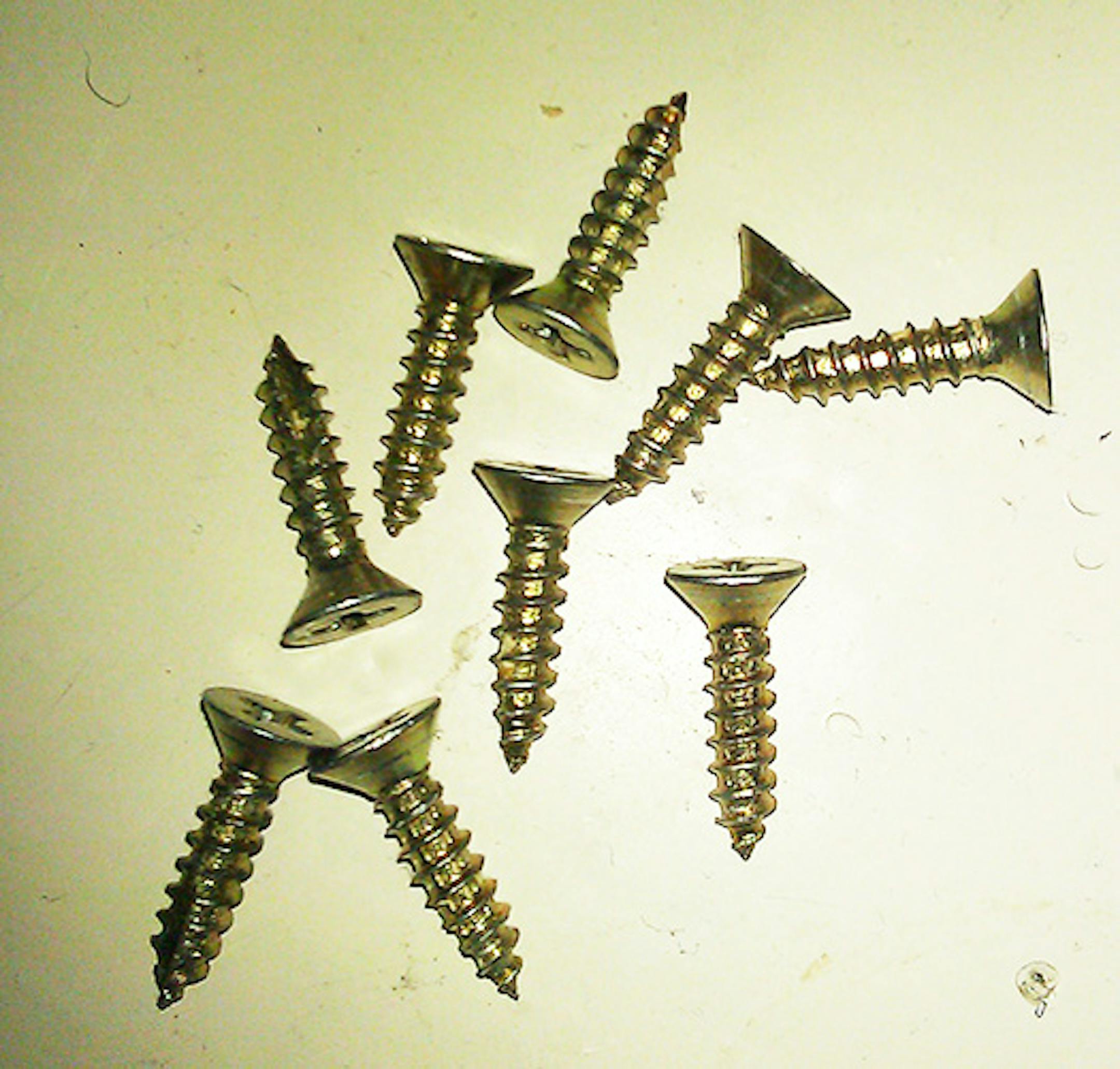 These are supposed to be holding the office door.