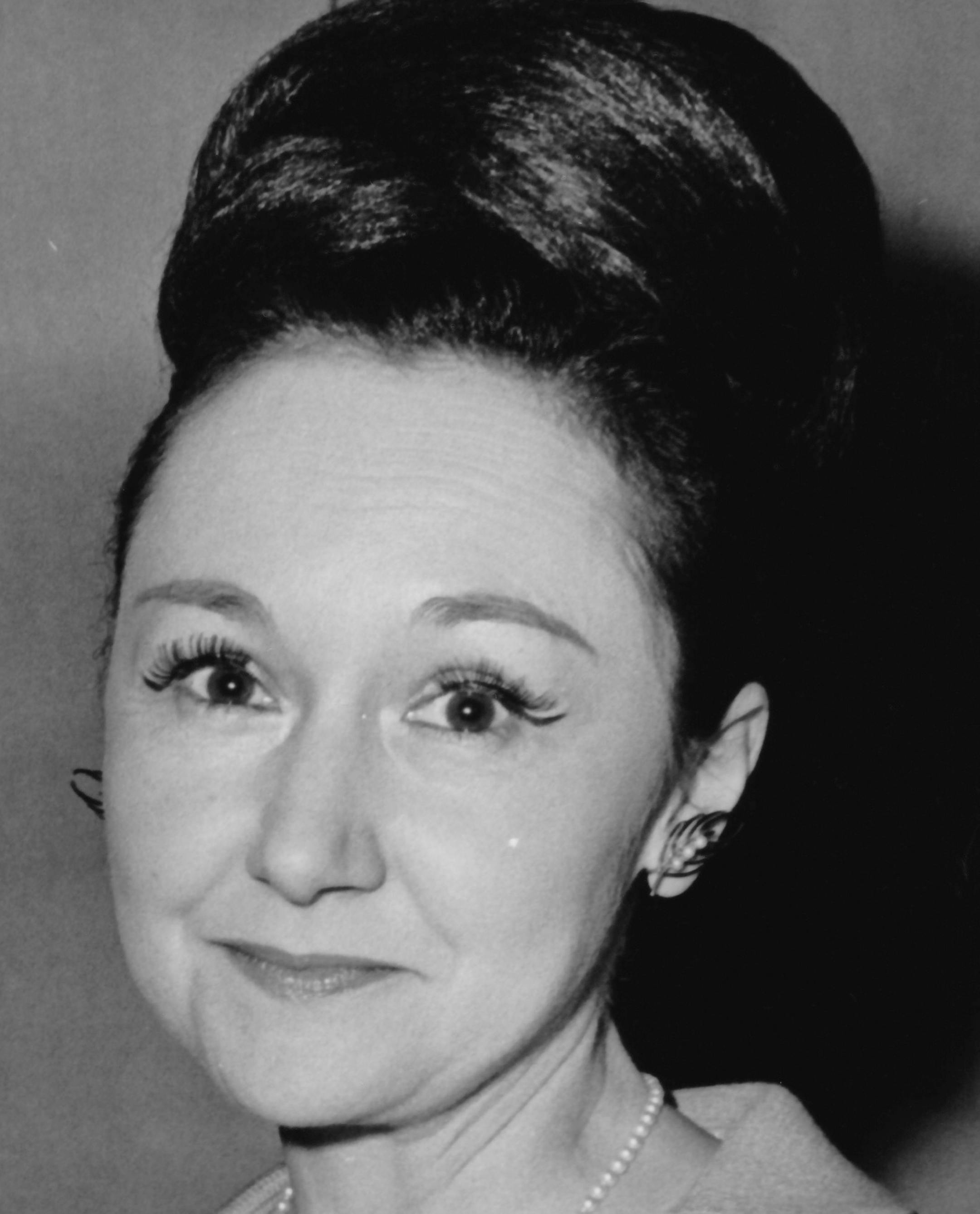 Photo courtesy of Philip Hallaway. Jacqueline Hallaway received a national award in 1966 as a Dayton's fragrance girl.