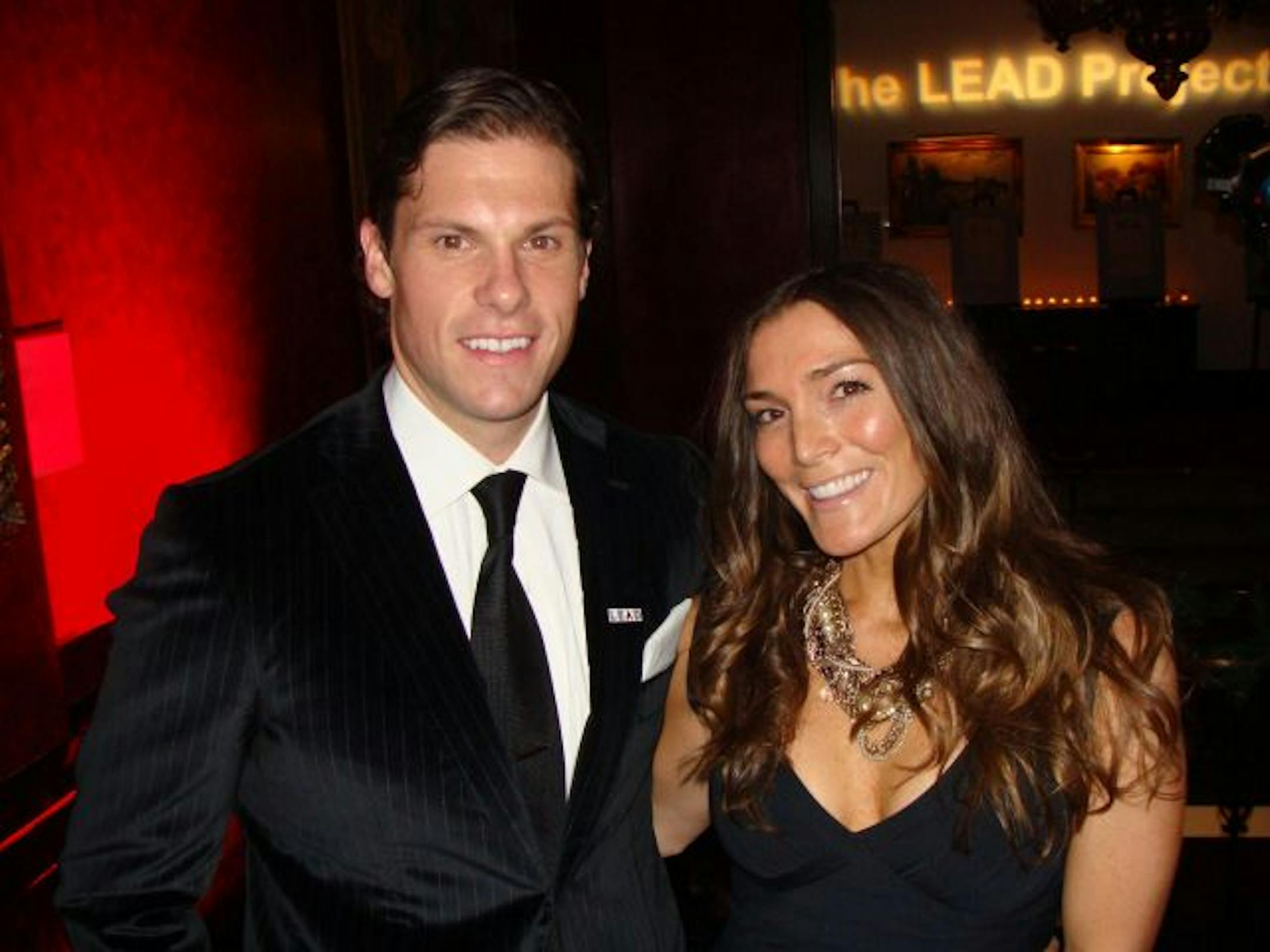 Peter Prudden, incoming board member of the LEAD Project, and Jessica Robb of Minnesota Monthly.