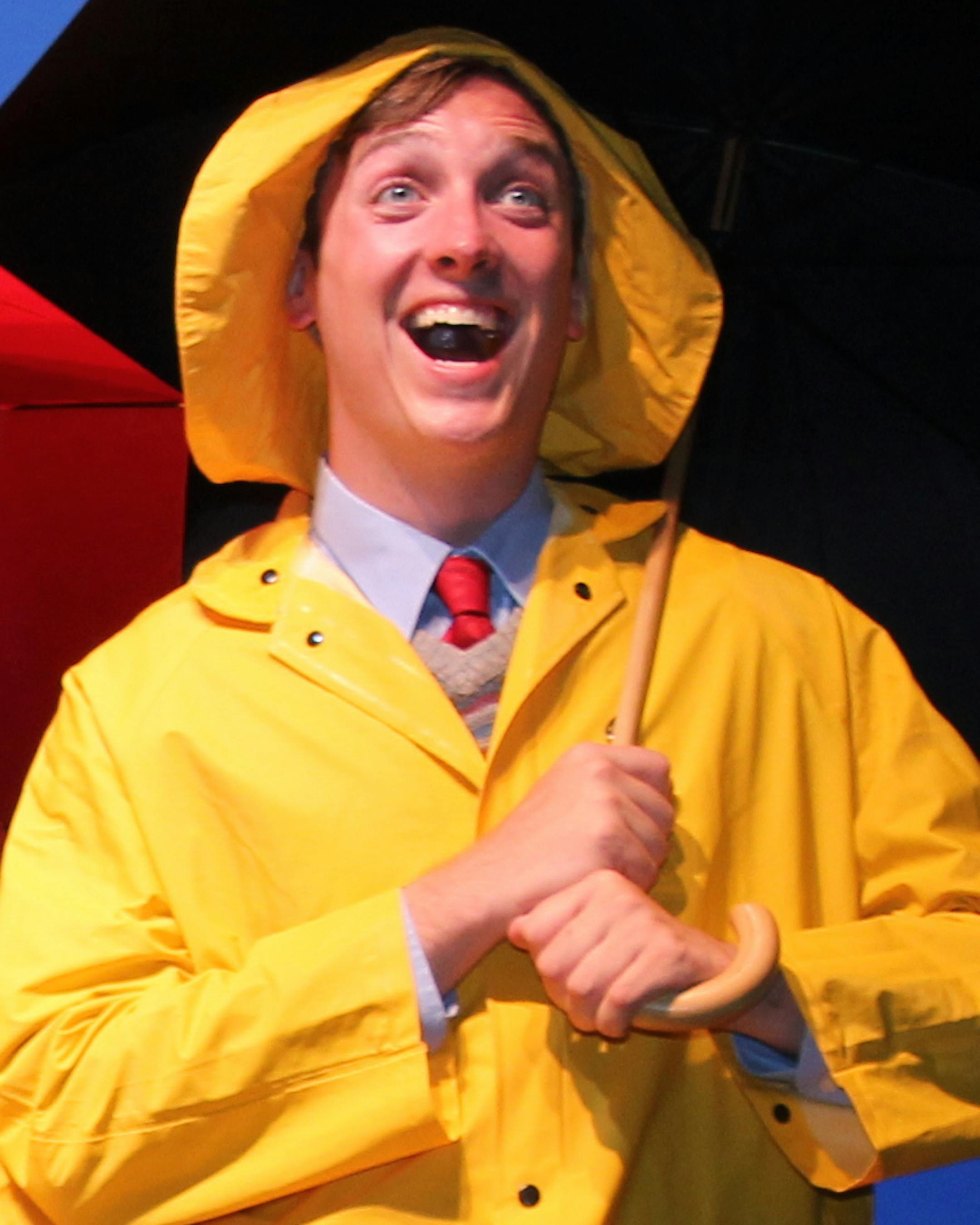 Jeffery C. Nelson as Cosmo Brown, Holli Richgels as Kathy Seldon and C. Ryan Shipley as Don Lockwood in "Singiní In The Rain." ORG XMIT: MIN1308191147004243