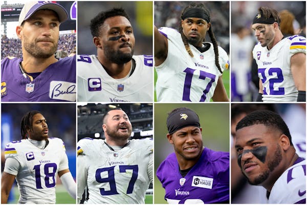 Who stays? Who goes? Vikings' calls on 16 players will shape the future