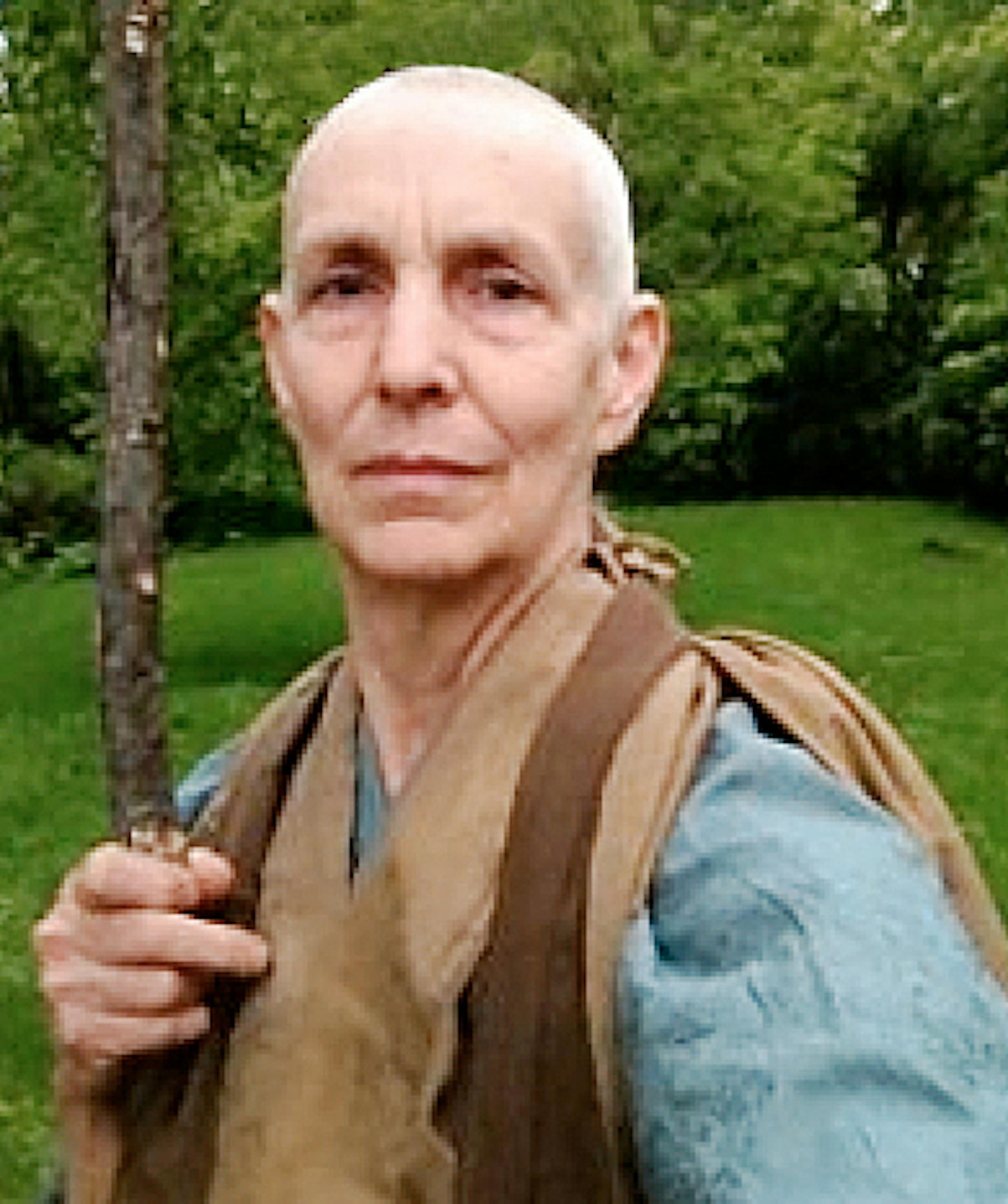Submitted photo. Shodo Spring of Northfield will walk 1,200 miles along the path of the proposed Keystone XL Pipeline, from Alberta, Canada to Nebraska.