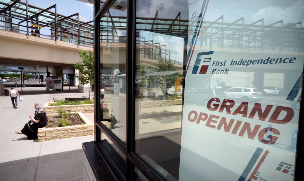 First Independence Bank, a Black-owned bank from Detroit, expanded to Minnesota a year ago.