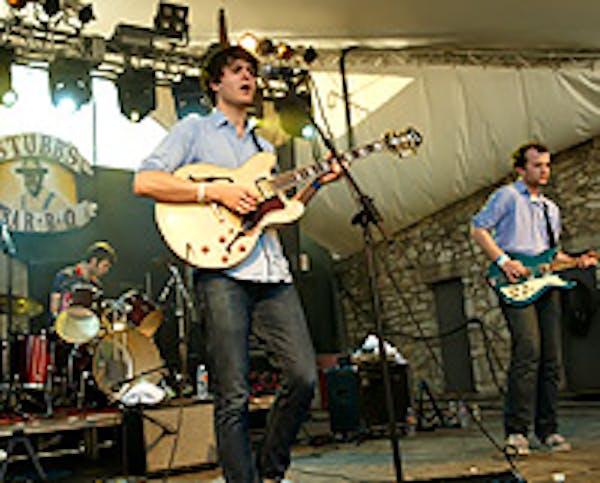 Vampire Weekend played the Spin party at South by Southwest in March.