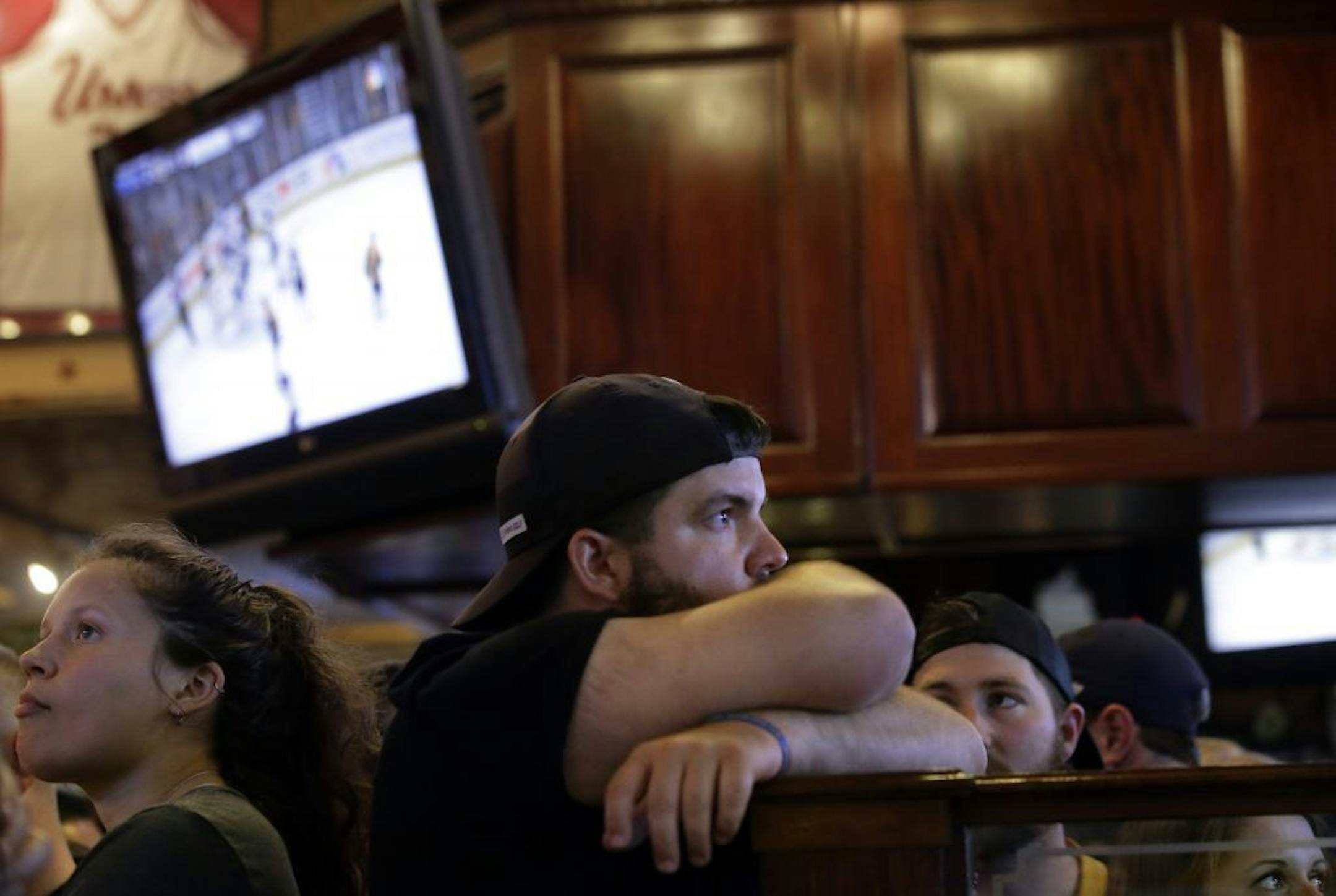 At a bar in Boston, Bruins fans suffered through Game 7.