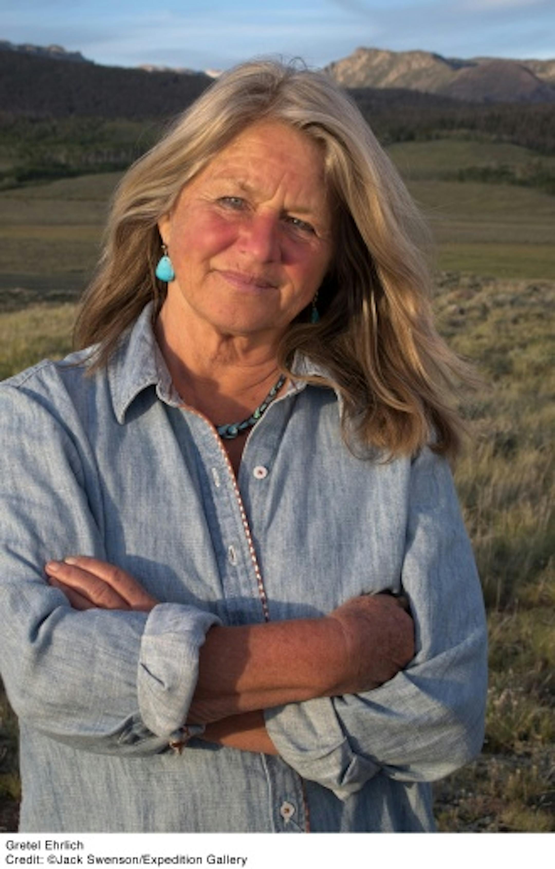 Gretel Ehrlich. Photo by Jack Swenson/Expedition Gallery