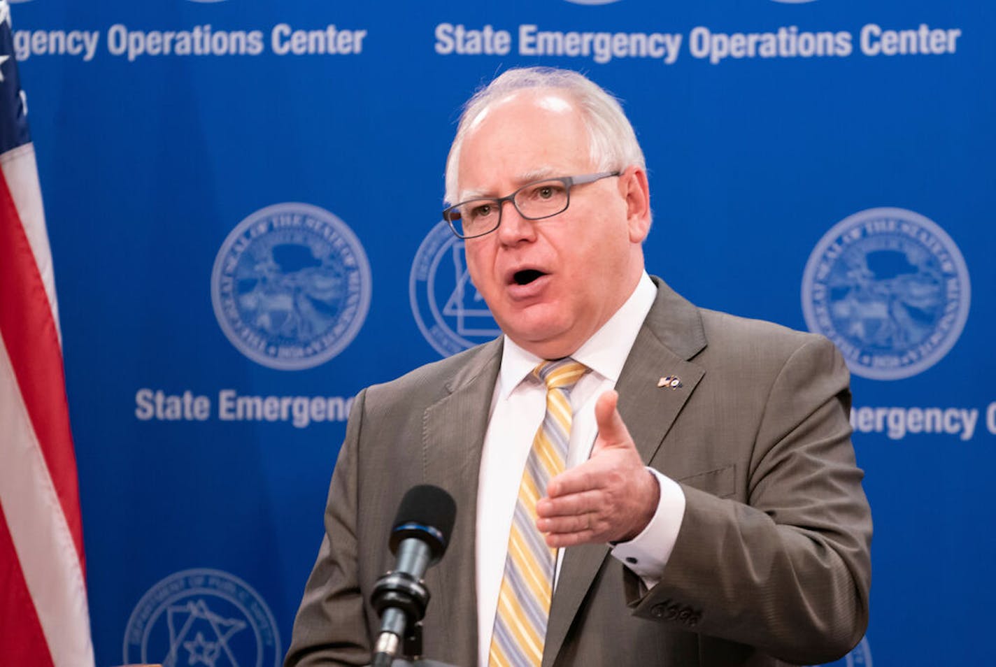 Gov. Tim Walz will use the new forecast due Dec. 3 to get a sense of the field he and the Legislature will be playing on when the governor crafts a new budget for the next two years.