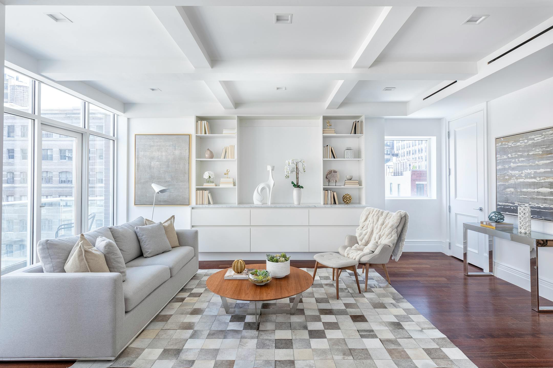 Light and bright. Tints, tones and shades of gray creates a neutral, yet welcoming space. (Handout/TNS)