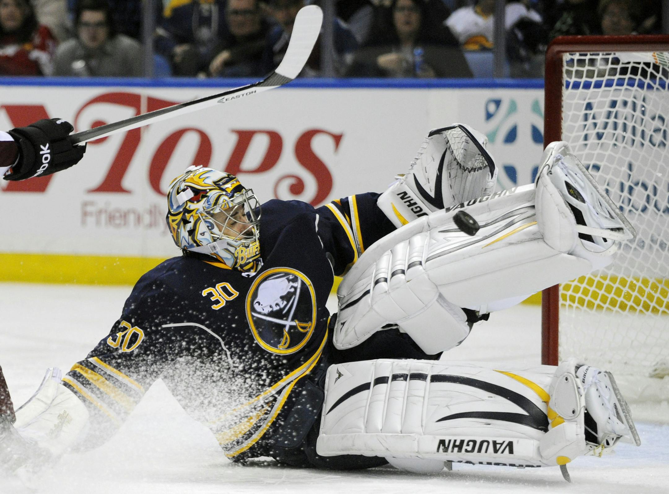 Buffalo Sabres goaltender Ryan Miller
