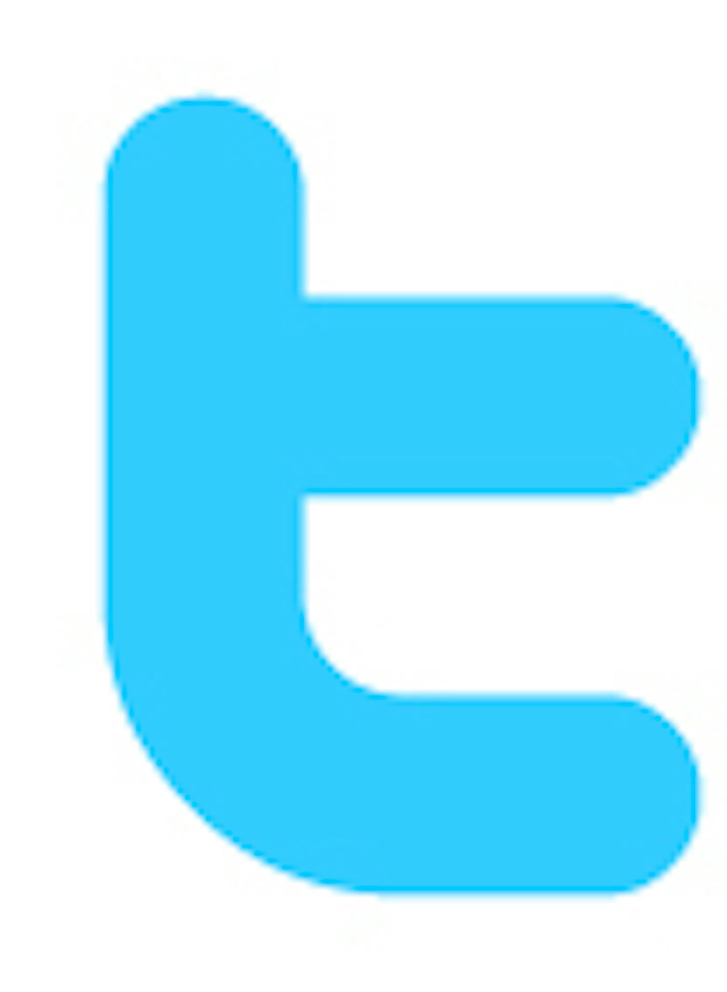 twitter T logo