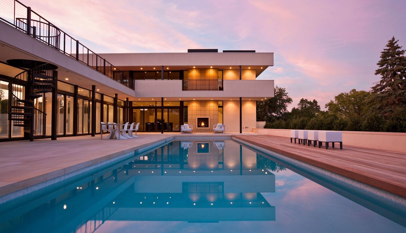 Homegazing - Ultramodern 6,600 s.f. Charles Stinson designed abode for $4.495 million in St. Louis Park. UNDERWOOD