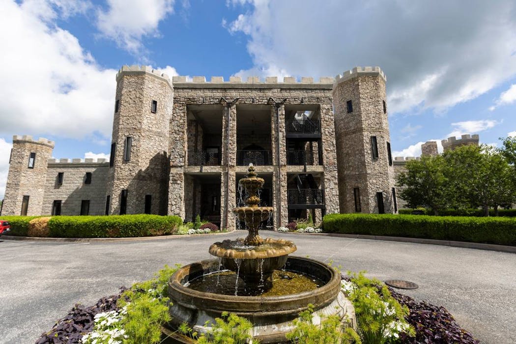 The Kentucky Castle in Woodford County is now a venue for weddings and events, as well as a hotel.