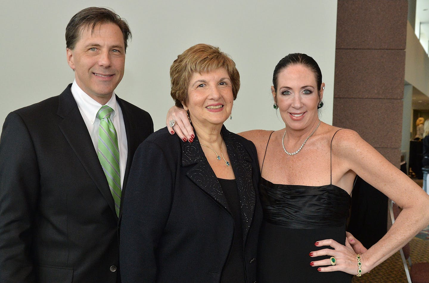 From left, John Livingston, PACER Center executive director and co-founder, Paula Goldberg, and socialite and blogger, Melinda Jacobs. ] (SPECIAL TO THE STAR TRIBUNE/BRE McGEE) **John Livingston (left), Paula Goldberg (center), Melinda Jacobs (right)