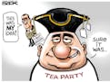 Sack cartoon: John Boehner