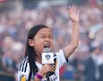 Malea Emma Tjandrawidjaja performed a show-stopping national anthem before an LA Galaxy game.