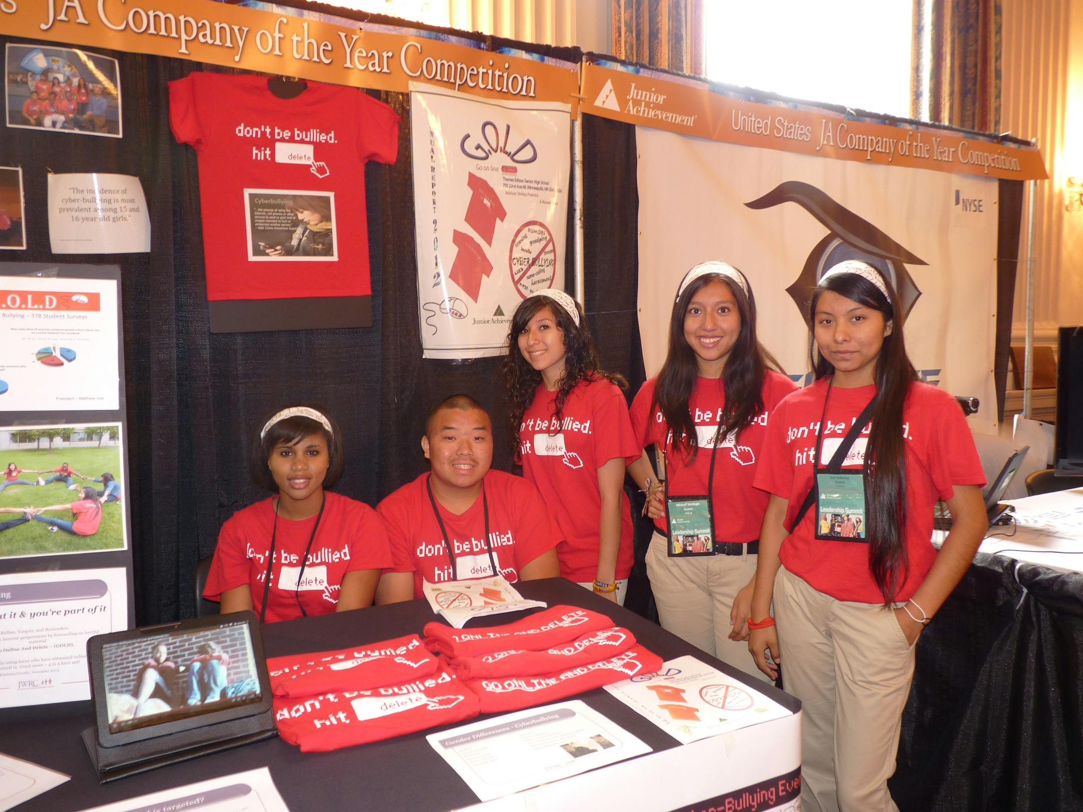 Edison High National Champ JA winners