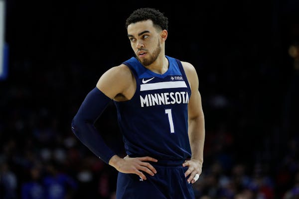 Tyus Jones had a difficult weekend. While he and the Wolves were splitting a two-game road trip, Jones was following both his little brother play for 