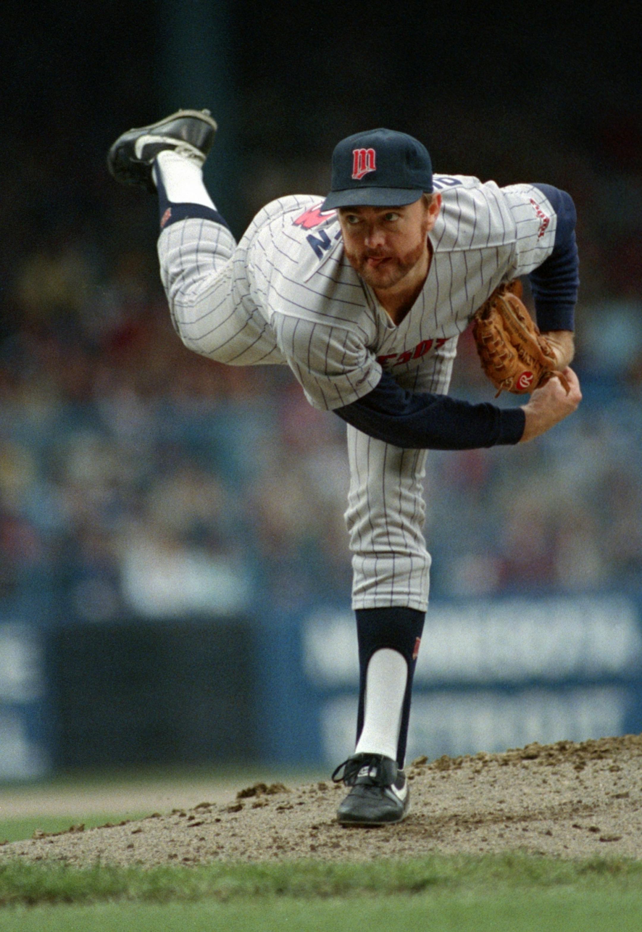 Twins pitcher Bert Blyleven froze many a hitter in the batter's box with his wicked curveball.