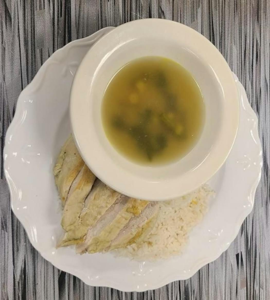 At  M Health Fairview St. John's Hospital, patients can order traditional Hmong chicken herb soup right off the menu. A Hmong tradition is for postpartum women to eat this soup, along with rice, for the first 30 days after giving birth.
