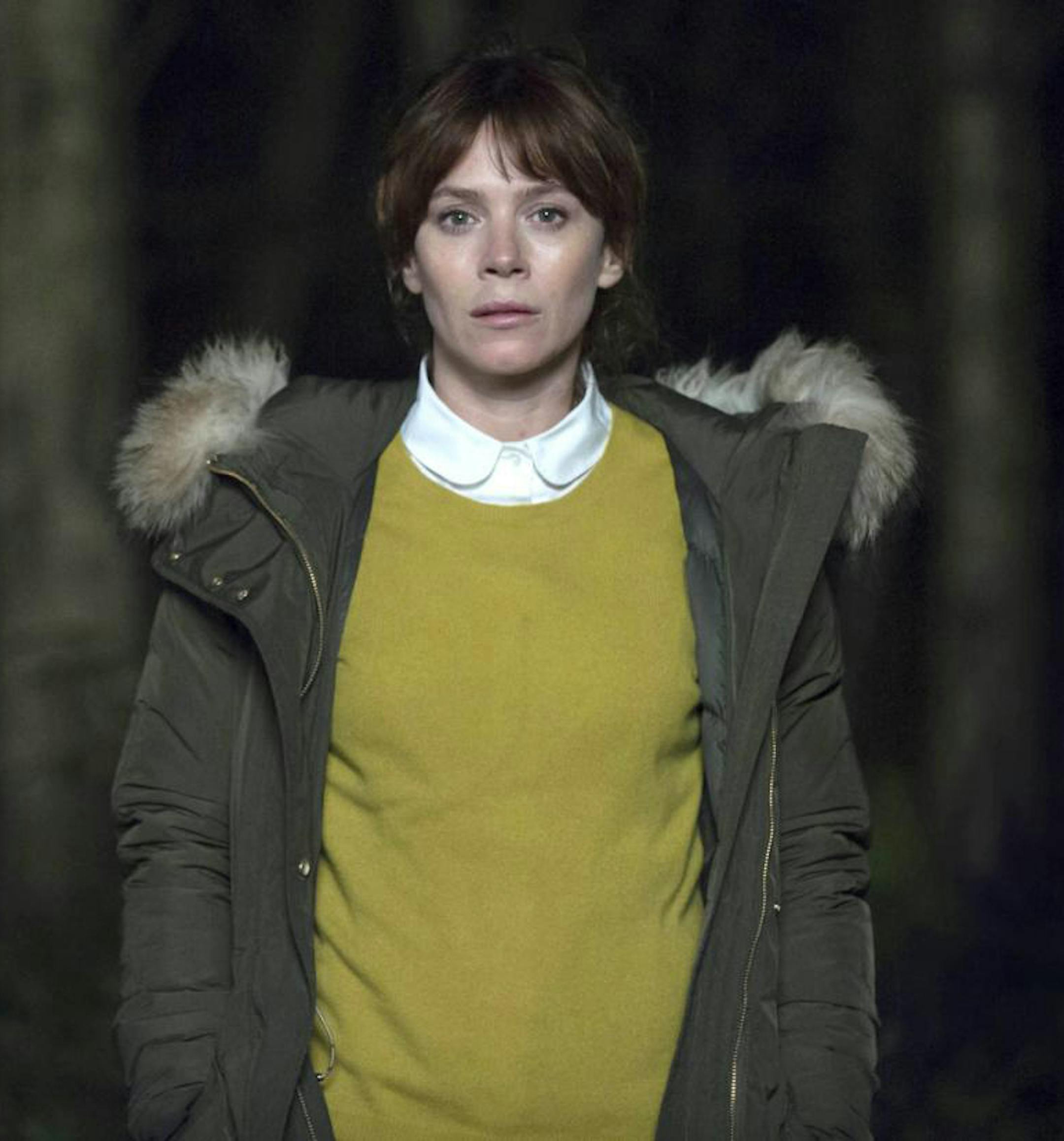 Anna Friel in "Marcella."