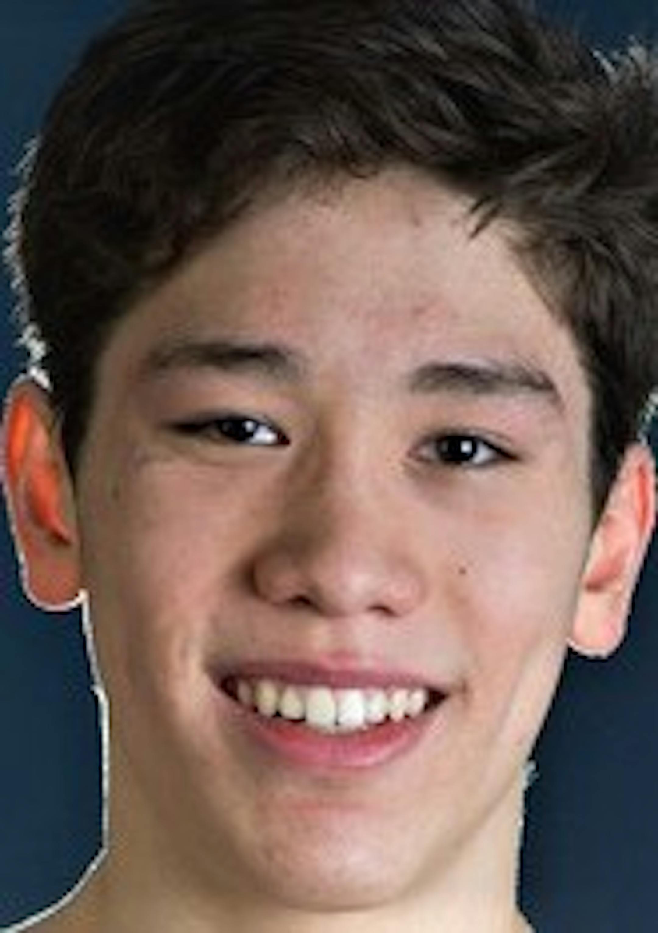 Hayden Zheng, St. Louis Park swimming, jr., 2019-20 ORG XMIT: MIN1903181201081196