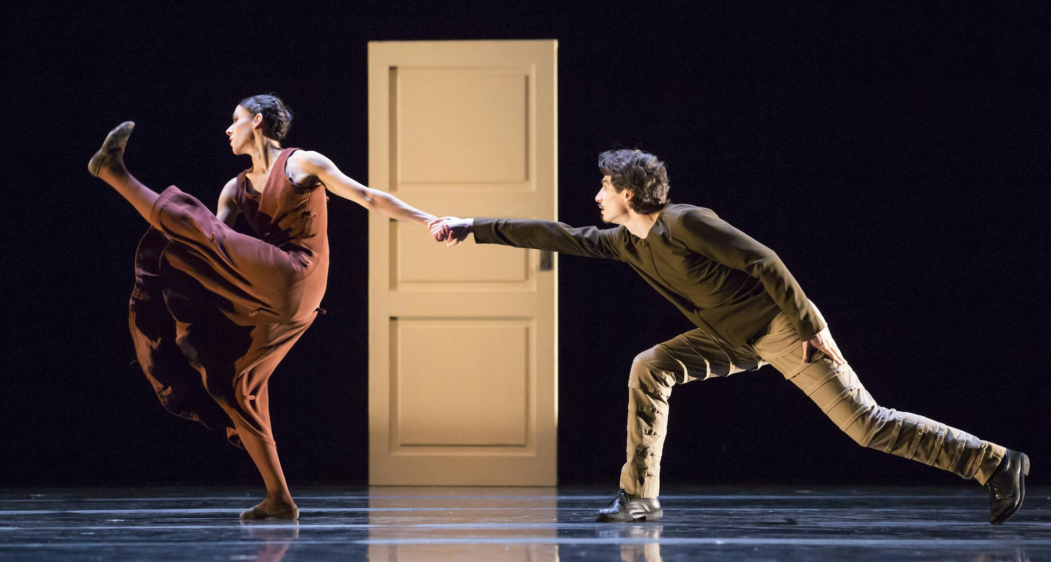 Hubbard Street Dance Chicago in Mats Ek's" Casi-Casa."
credit: Todd Rosenberg Photography 2012