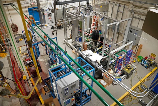 “Green” hydrogen is produced through water filtration and oxygen handler systems that will work in concert with an electrolzyer at a CenterPoint f