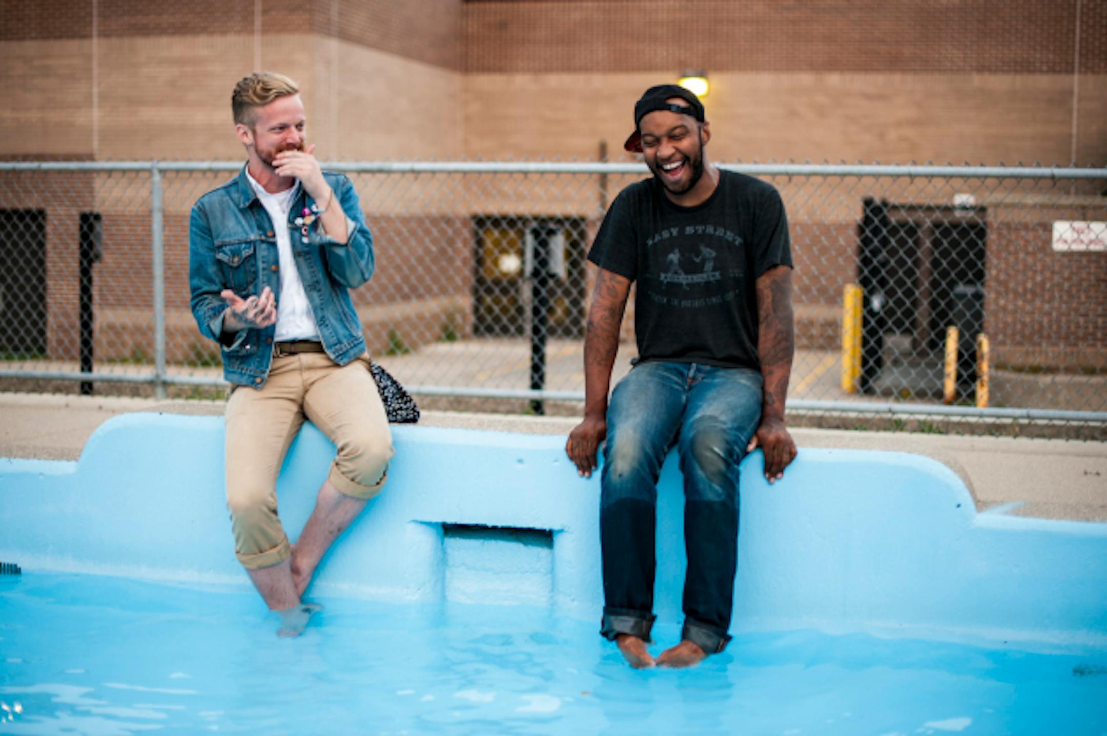 Astronautalis and P.O.S. are finally diving in with their long-discussed duo project Four Fists. / Photo by Graham Tolbert