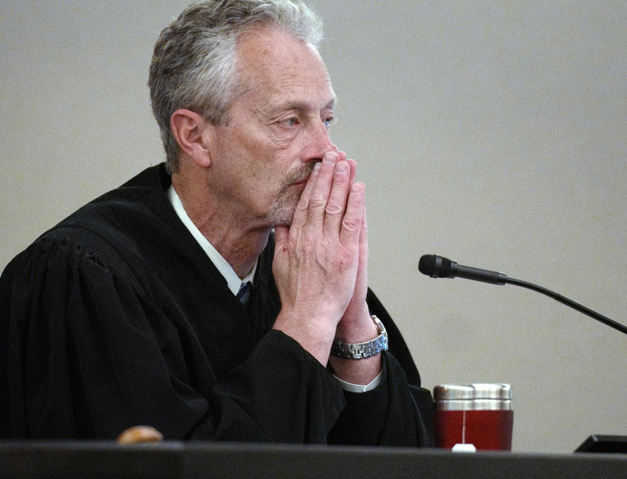 Judge Kevin W. Eide pondered the arguments before him.]First Judicial District Judge Kevin W. Eide oversaw a hearing on whether to quash subpoena of L. Londell McMillan in the Prince estate dispute along with other issues of the estate. Richard Tsong-Taatarii&#xef;richard.tsong-taatarii@startribune.com