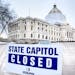 The Capitol is still officially closed to the public.