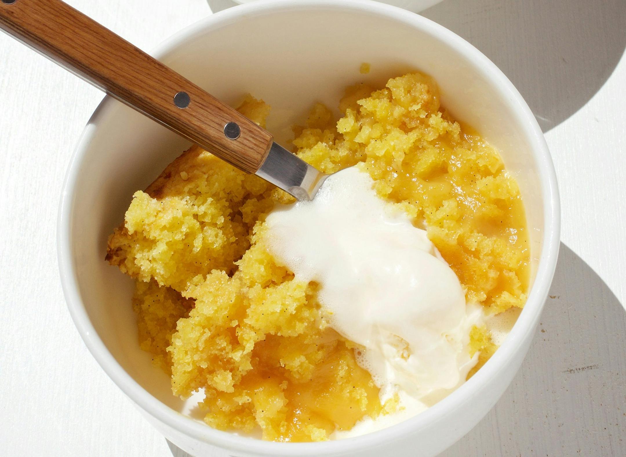 Creamsicle Pudding Cake.