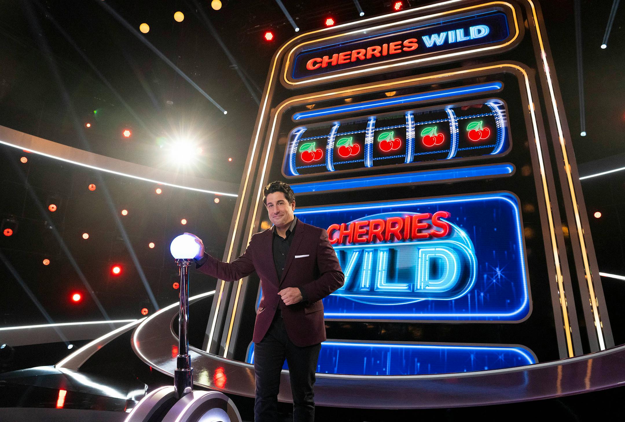 CHERRIES WILD: Host Jason Biggs. CR: FOX. © 2021 FOX Media LLC.