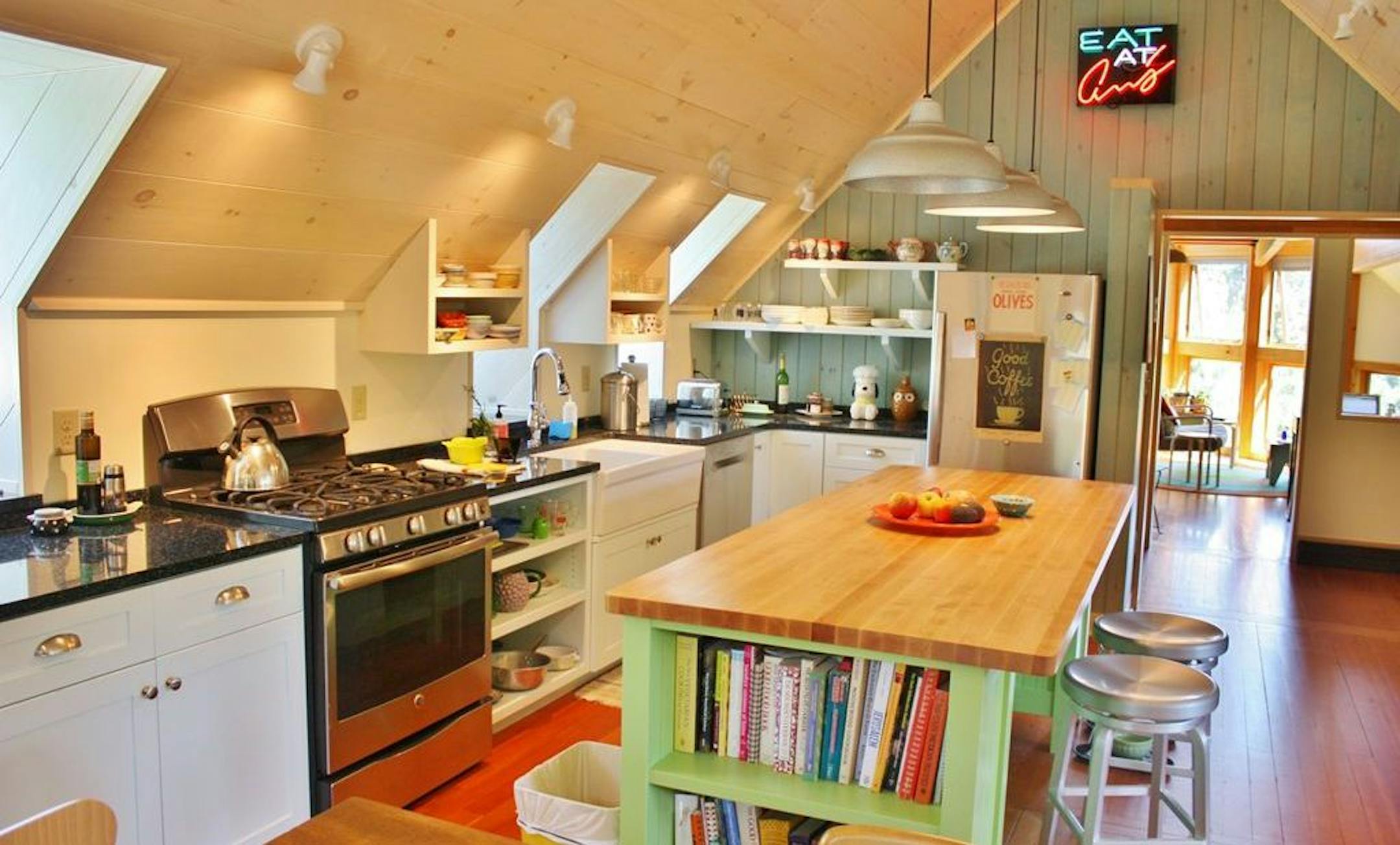 Carolyn Fritz/Grand Marais Art Colony Inside David Salmela-designed house on Lake Superior