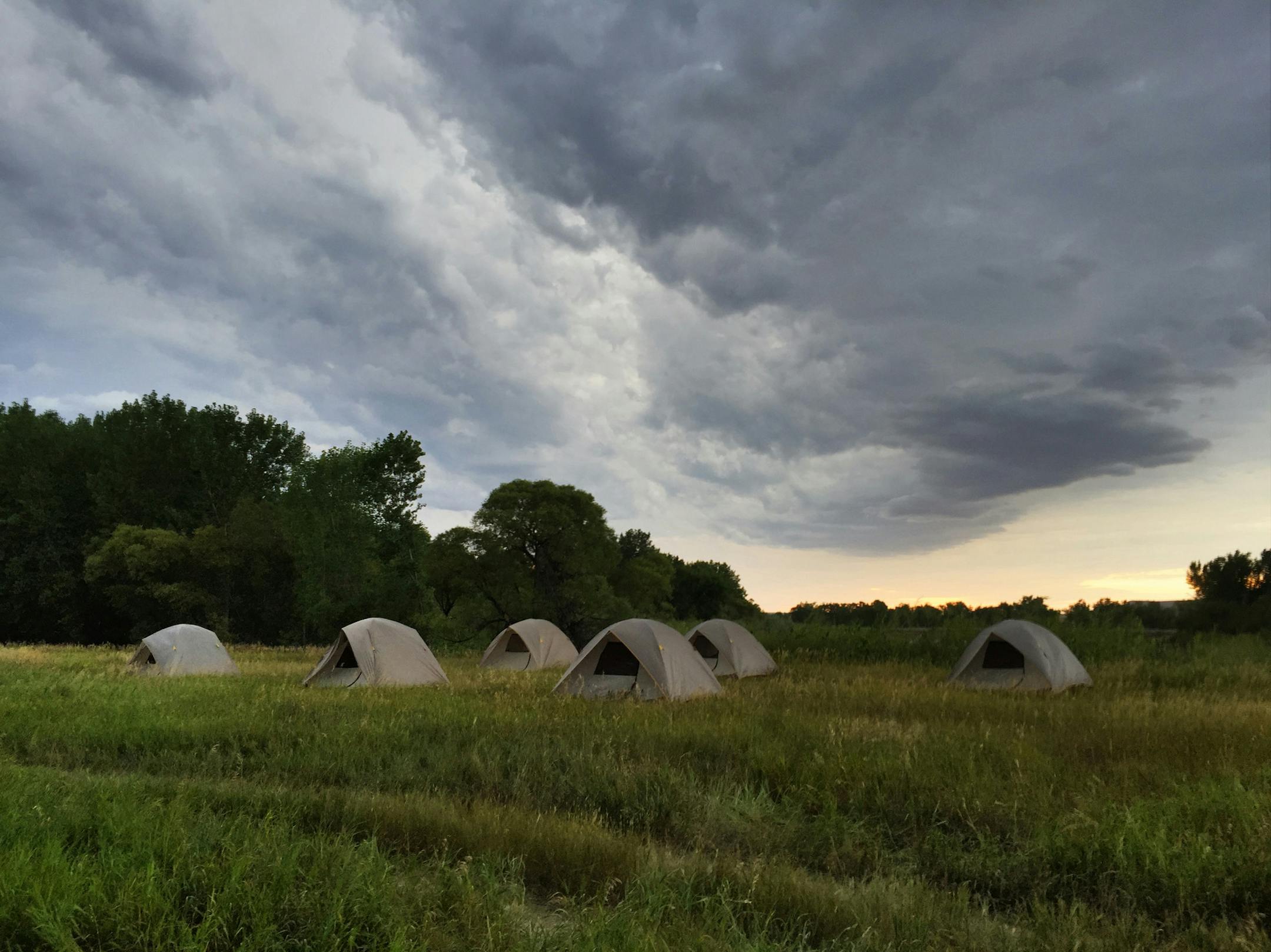 The American Prairie Reserve is open for camping year round, offering visitors a chance to experience the true American prairie in its purest form. (Andrew Evans/Chicago Tribune/TNS)