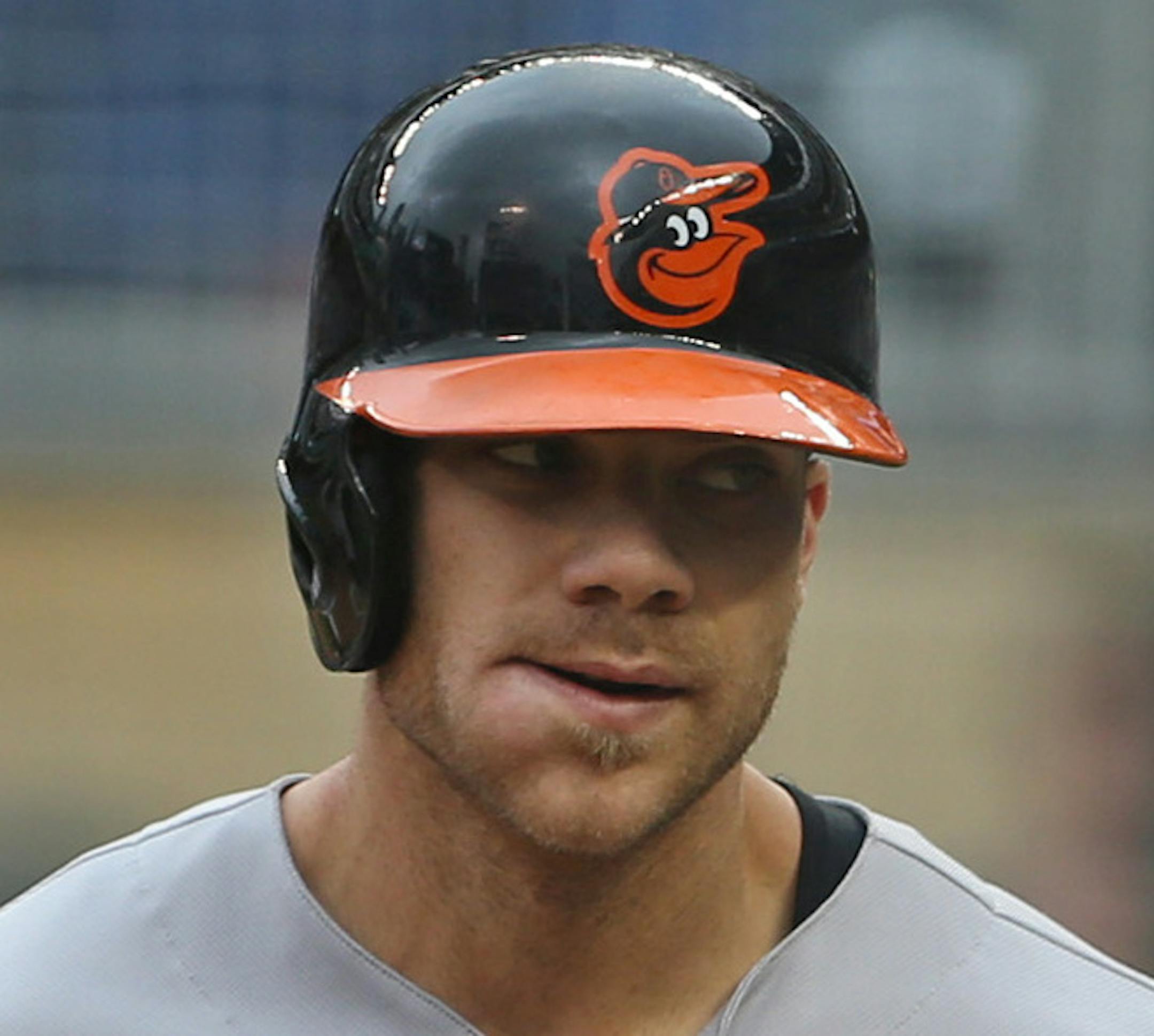 Baltimore Orioles right fielder Mark Trumbo