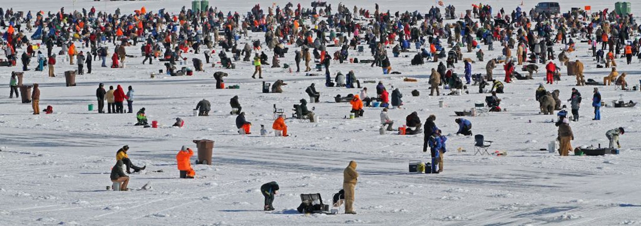 More than 10,000 anglers from Minnesota and surrounding states took part in the 22nd Annual Brainerd Jaycees $150,000 Ice Fishing Extravaganzathe event on 2/11/12.