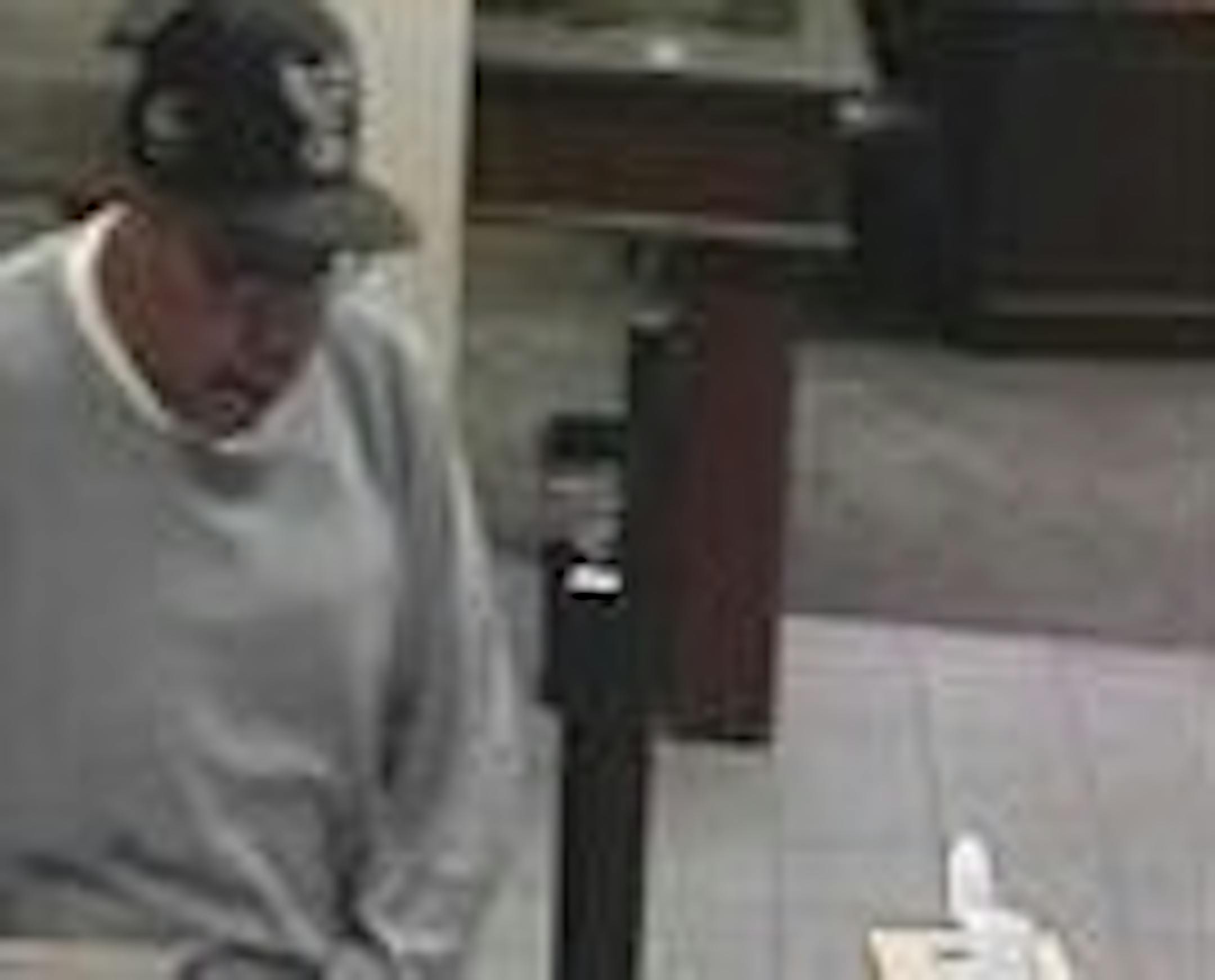 This surveillance photo shows a bank robber from Oct. 28.