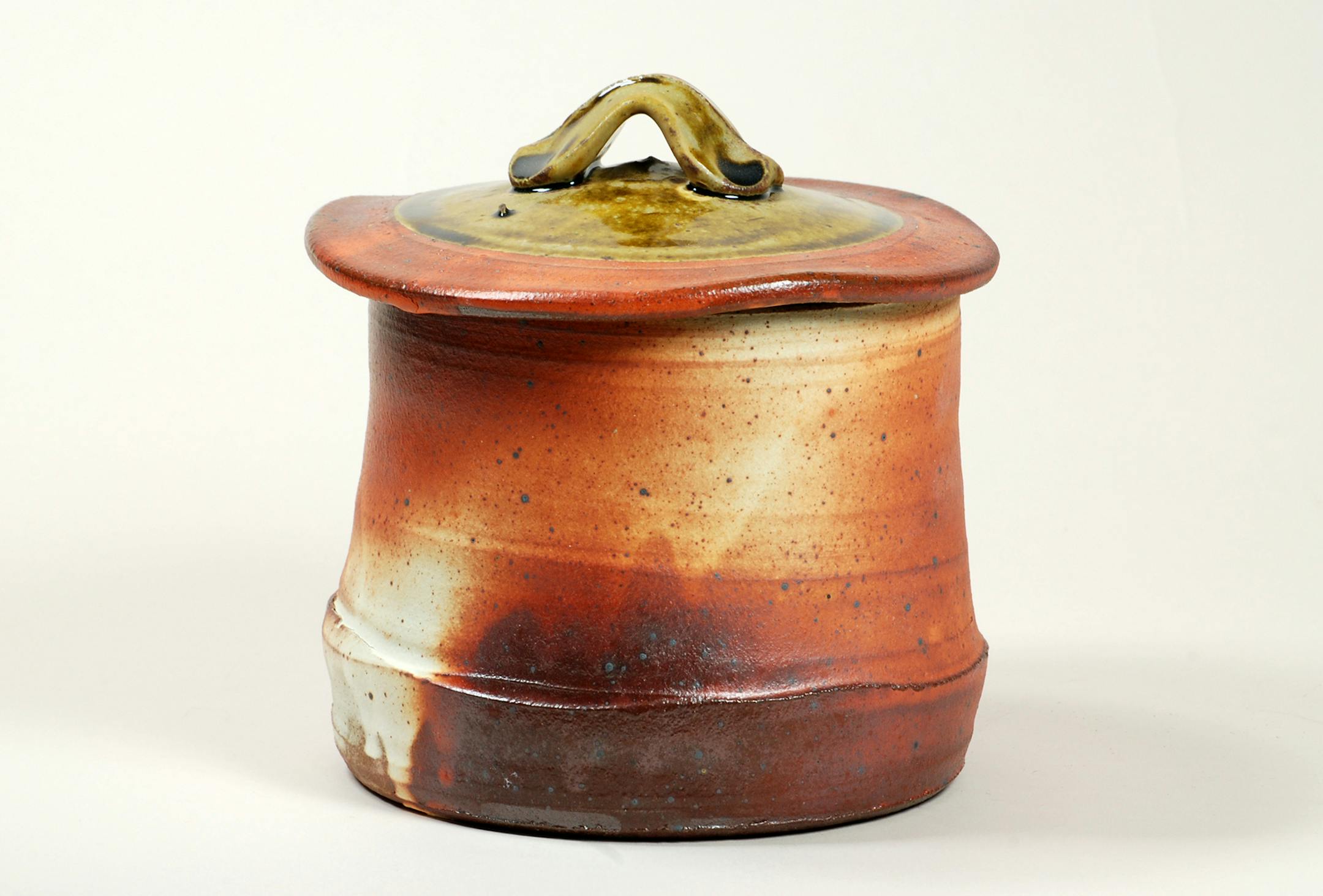 The Phipps Center for the Arts - Ceramics Photos Guillermo Cuellar, ‚ÄúCovered Jar,‚Äù Soda fired stoneware, 6‚Äù x 6‚Äù x 6‚Äù
