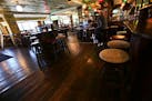 The Liffey was empty on Sunday afternoon, something the bar has seen on all the cancelled home Wild game days since the lockout, on Sunday, January 6,