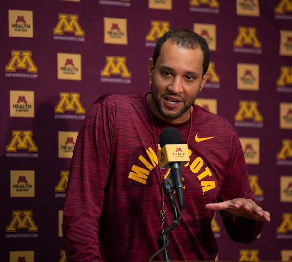 Only an exhibition, but a big deal for Johnson and his new-look Gophers