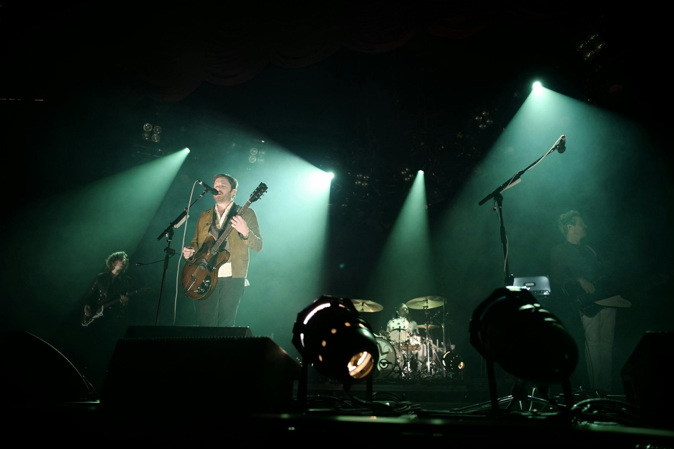 The Kings of Leon took over the Xcel Energy Center as the main attraction for the night.