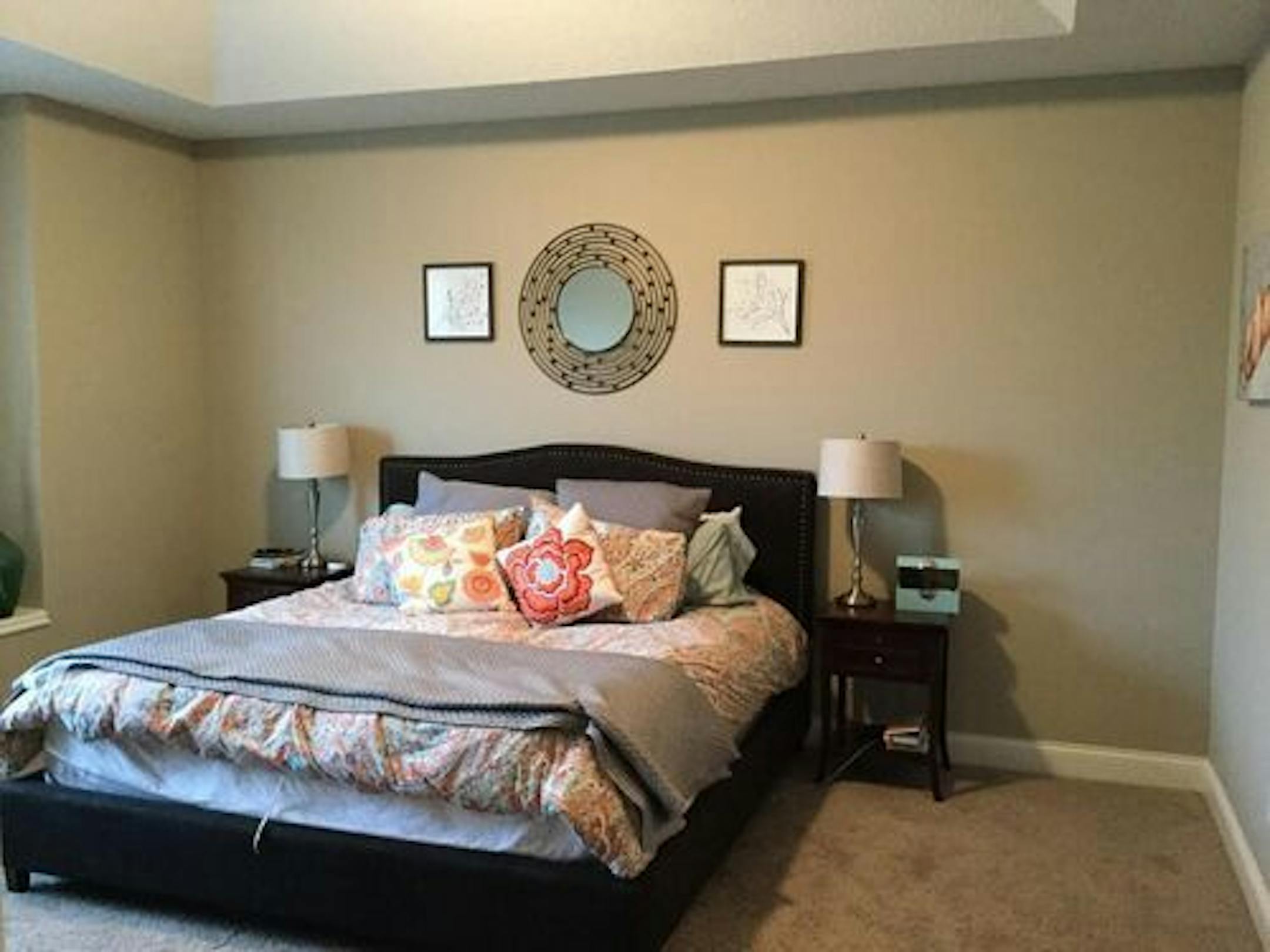 BEFORE: The master bedroom.