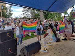Grand Rapids hosted its first Itasca Pride event last weekend without much interruption from a planned protest. Detractors hit Monday's city council m