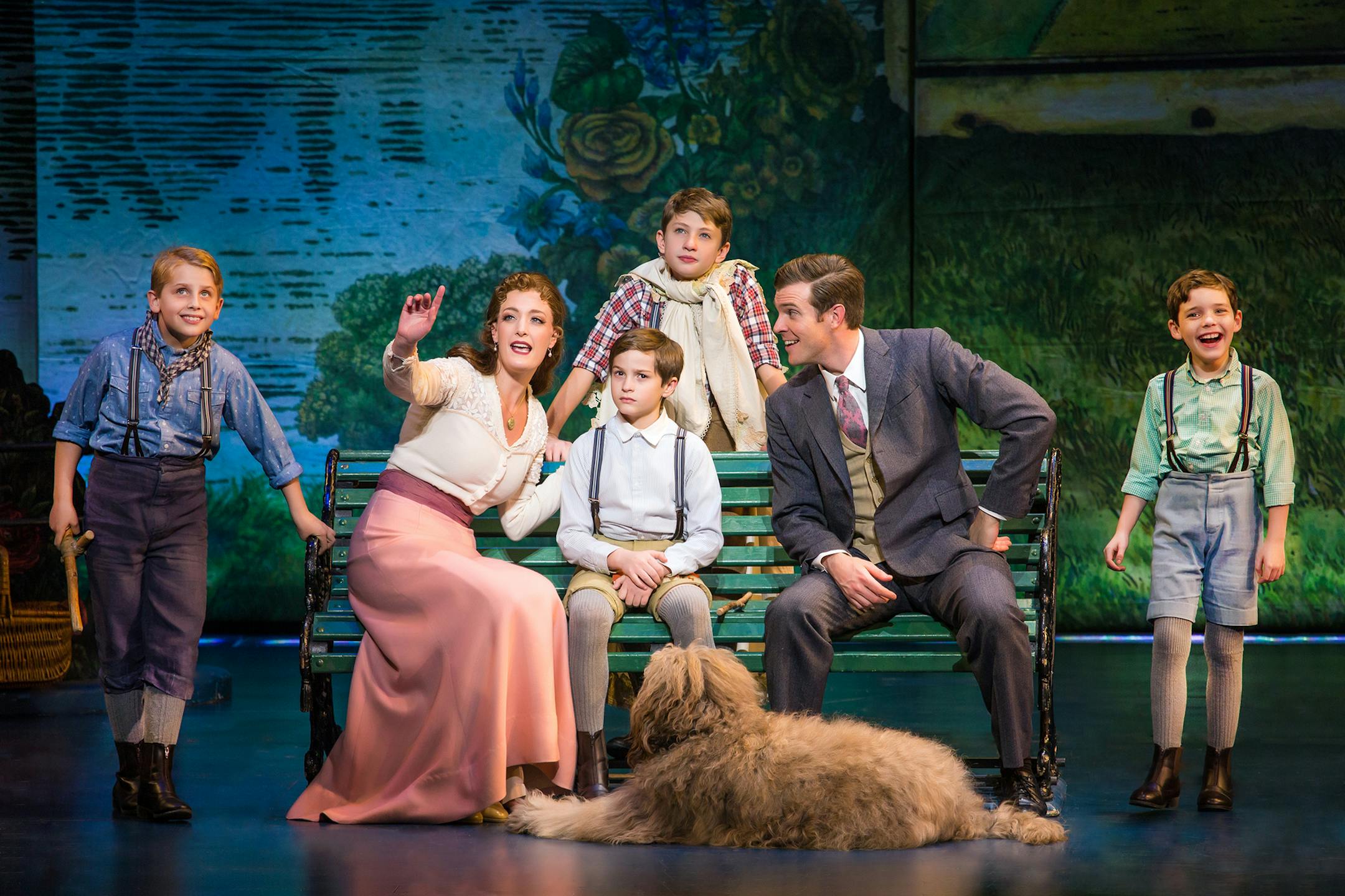 Author J.M. Barrie (Billy Harrigan Tighe) is reinvigorated when he meets a young widow (Lael Van Keuren) and her four free-spirited boys in "Finding Neverland."