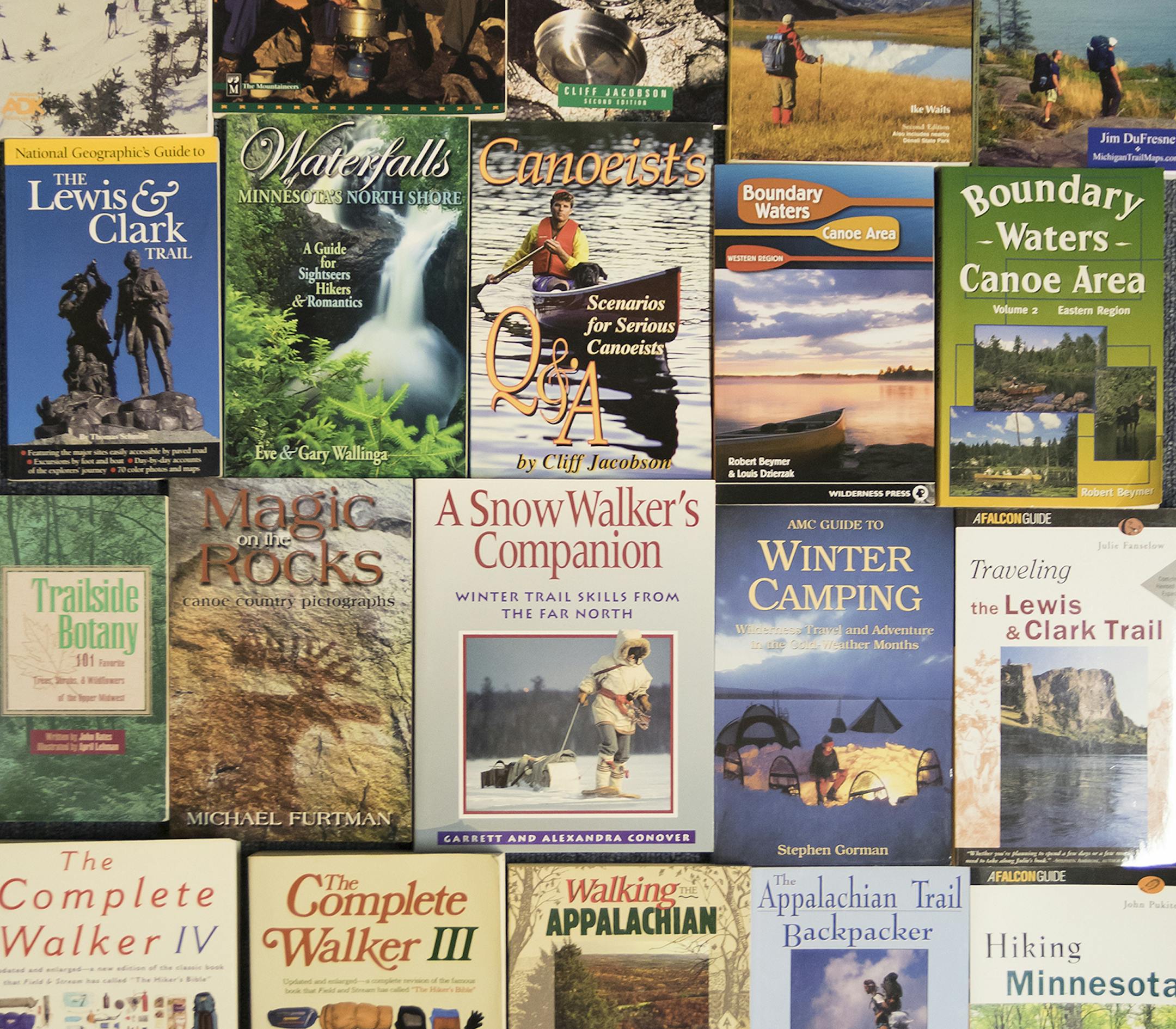 Guidebook covers for Outdoors Weekend