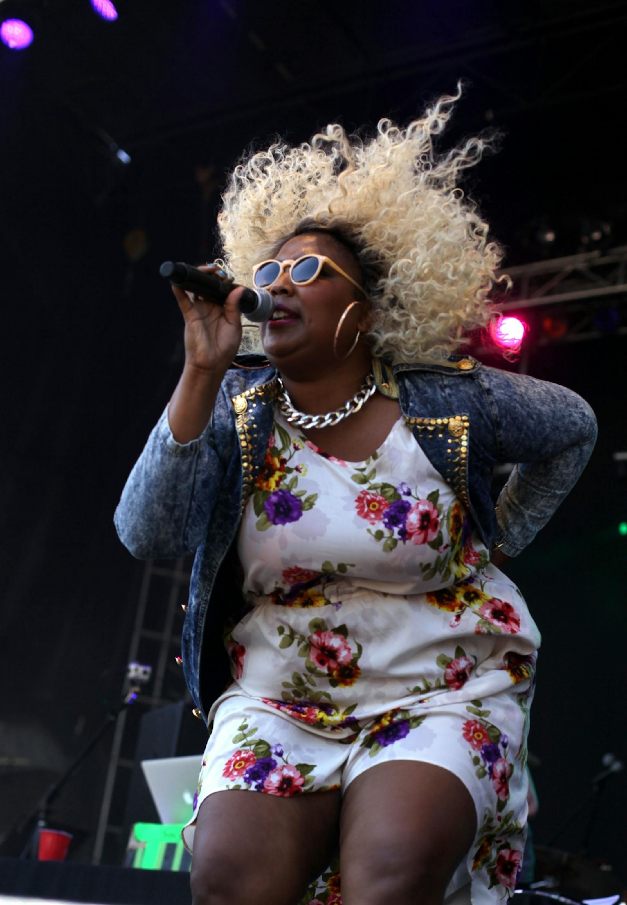 Lizzo, shown here at last year's Rock the Garden concert, will perform at Saturday's To the Bridge Foundation benefit for youth counseling at the Varsity Theater.