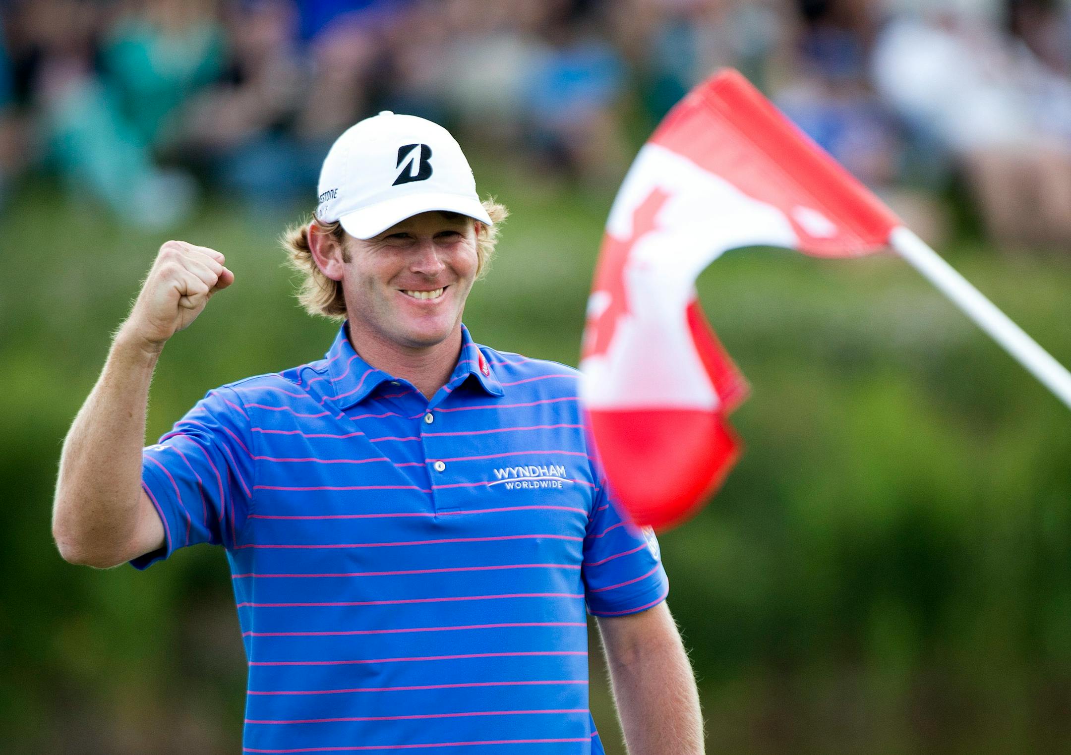 Brandt Snedeker celebrated after winning the Canadian Open on Sunday in Oakville, Ontario.